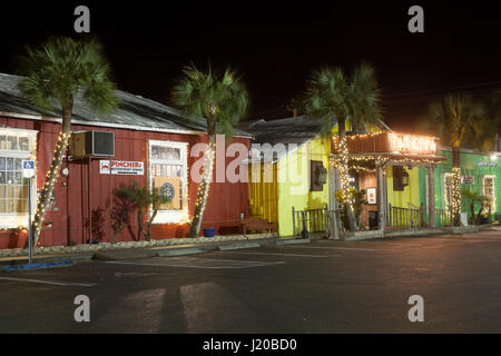 Naples, Fl, USA - 21. März 2017: Tin City - die Altstadt Neapels mit vielen Geschäften und Restaurants. Florida, United States Stockfoto