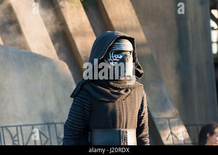 Kylo Ren bei Disney World in florida Stockfoto