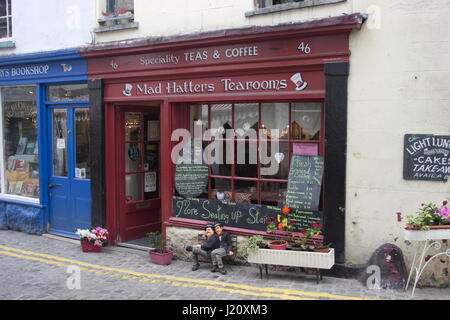 Laurel und Hardy Ulverston Cumbria Seenplatte Cumbria England Stockfoto