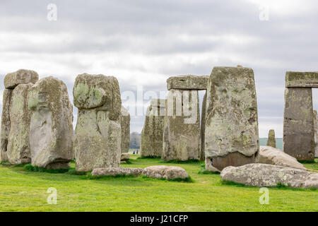 Detail Bilder von Stonehenge Stockfoto