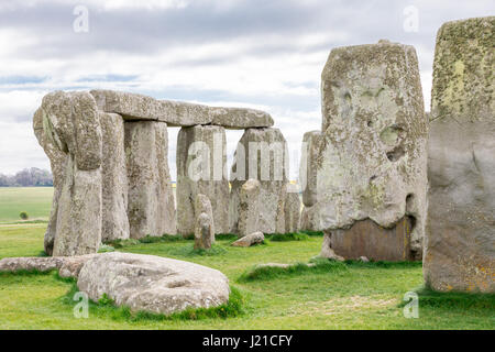 Detail Bilder von Stonehenge Stockfoto