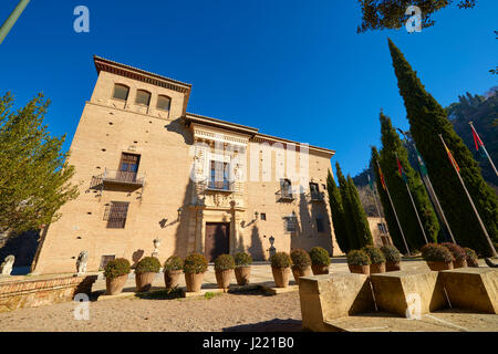 Palacio de Los Córdova (historisches Archiv), Granada, Andalusien, Spanien, Europa Stockfoto