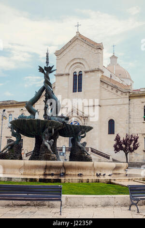 Chiesa di San Domenico In Giovinazzo. Giovinazzo, Apulien, Italien Stockfoto