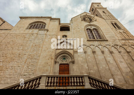 Kathedrale von Giovinazzo. Giovinazzo, Apulien, Italien Stockfoto