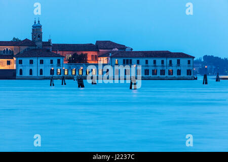 Kirche San Servolo in Venedig. Venedig, Veneto, Italien. Stockfoto