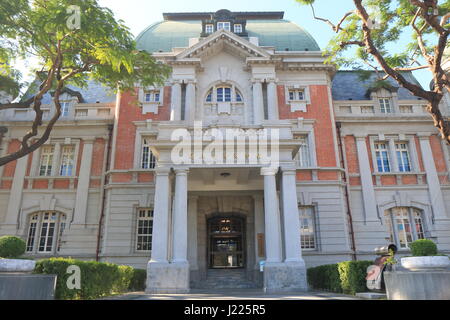 Historische Architektur des National Museum of Literature in Tainan, Taiwan Stockfoto