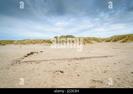 Die Überreste der alten Formby Rettungsstation 1776 bis 1918 Stockfoto