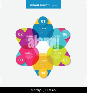 Satz von Infografiken Elementen. EPS10. Vector.Can werden für Workflow-Layout, Diagramm, Business-Schritt-Optionen verwendet Stock Vektor