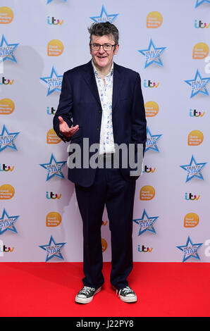 Joe Pasquale Teilnahme an Gutenmorgen Großbritannien Gesundheit Star Awards, die im Rosewood Hotel in London. PRESSEVERBAND Foto. Bild Datum: Montag, 24. April 2017. Bildnachweis sollte lauten: Ian West/PA Wire Stockfoto