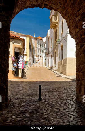 Portugal, Algarve, Silves, die Porta da Vila in der Altstadt Stockfoto