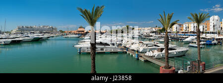 Portugal, Algarve, Marina de Vilamoura Stockfoto