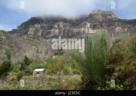 Verlassenes Dorf in Madeira, Portugal Stockfoto