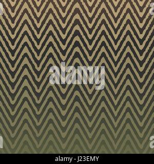 Halbton Zick-Zack Muster Hintergrund. Vektor-Zick-Zack Textur retro. Abstrakte geometrische Linien Hintergrund. Grüne Oliven-Farben Stock Vektor