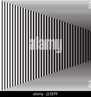 Halbton Muster Hintergrund gestreift. Vektorlinien Textur Retro. Abstrakten linearen Streifen Hintergrund. Schwarz / weiß Stock Vektor