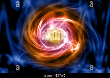 Abstrakte Fraktal-Hintergrund Stockfoto