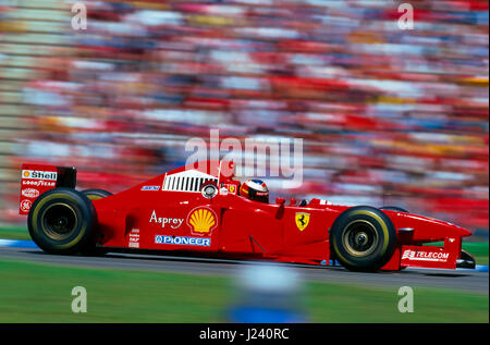 F1, Ferrari, Michael Schumacher, Deutschland Gp, Nürburgring, 1997 Stockfoto