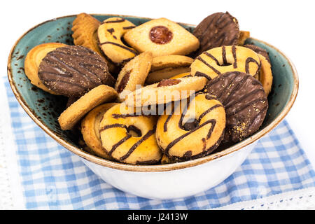 Cookies in der Vase. Studio Photo Stockfoto