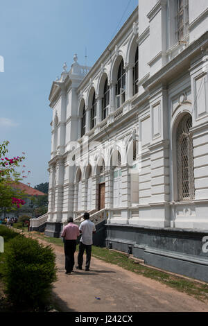 Sri Lanka, Colombo, National Museum aka Sri Lanka National Museum, größtes Museum in Sri Lanka. Historische Museum Gebäudehülle. Stockfoto