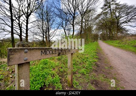 Middleton neigen Derbyshire UK Stockfoto