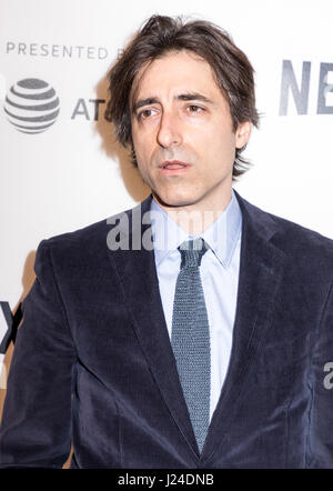 New York, USA. 24. April 2017. Noah Baumbach besucht Tribeca Gespräche: Regisseur Serie: Noah Baumbach während des 2017 Tribeca Film Festival am BMCC Tribeca Pac, Manhattan Credit: Sam Aronov/Alamy Live News Stockfoto