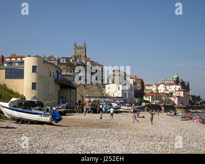 Das Seebad Cromer an der nördlichen Küste von Norfolk, Cromer, Norfolk, England, UK Stockfoto