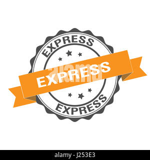 Express Stempel Abbildung Stockfoto