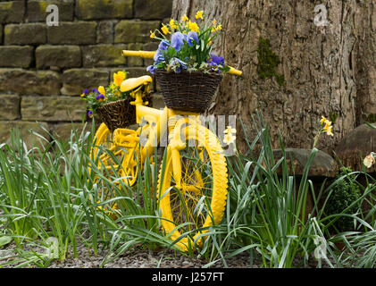 Tour de Yorkshire Bikes Stockfoto