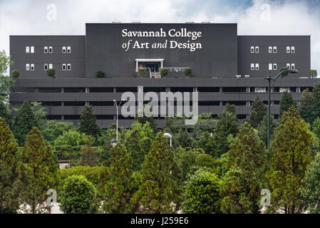 SCAD (Savannah College of Art and Design) Atlanta-Campus in Midtown Atlanta, Georgia, USA. Stockfoto