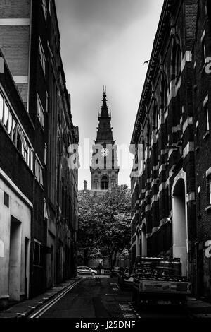 Beeindruckende Architektur in Liverpool, England, UK fotografiert. Stockfoto