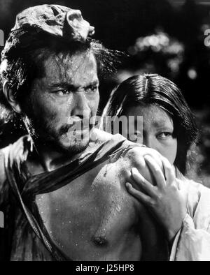 Sterben Sie Sieben Samurai aka. Shichinin keine Samurai, Japan 1954-Regie: Akira Kurosawa Monia: Toshirô Mifune, Takashi Shimura, Keiko Tsushima Stockfoto