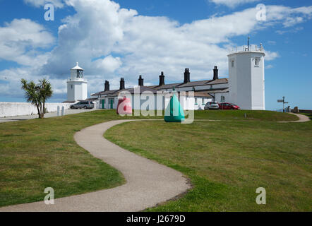 Lizard Point Lighthouse. Cornwall. VEREINIGTES KÖNIGREICH. Stockfoto
