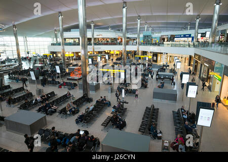 Der Flughafen Heathrow, London, England, Vereinigtes Königreich, Europa Stockfoto