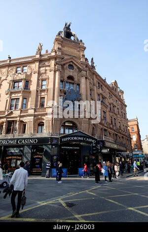 Hippodrom Casino, Leicester Square, London, England, UK, Europa Stockfoto