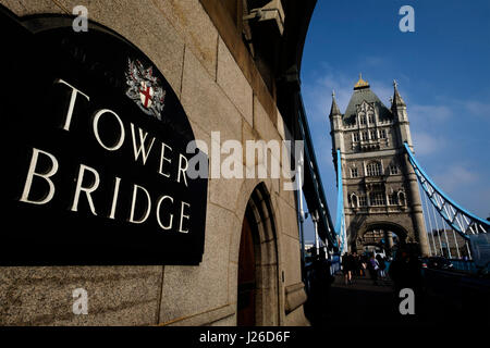 Tower Bridge, London, England, Vereinigtes Königreich, Europa Stockfoto