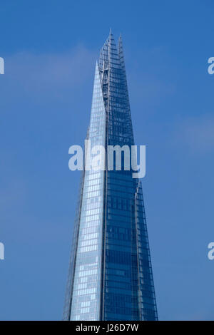 The Shard, von Renzo Piano entworfen, in London, Vereinigtes Königreich, Europa Stockfoto