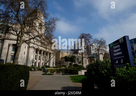 Four Seasons Hotel an zehn Trinity Square, London, England, UK, Europa Stockfoto