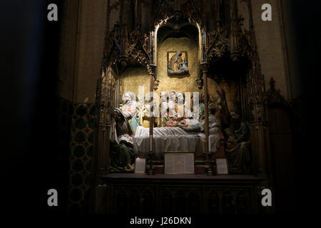 Altar der Maria schlafen, Frankfurter Dom, Frankfurt Am Main, Deutschland, Europa Stockfoto