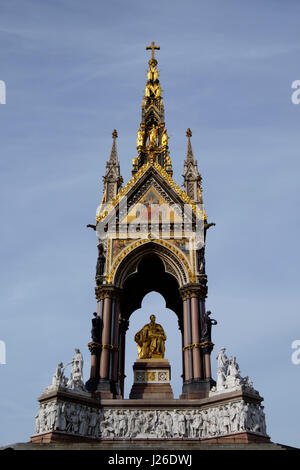 Das Albert Memorial in Kensington Gardens, London, England, UK, Europa