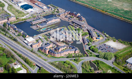 Die Wasserstraßen Nationalmuseum, Ellesmere Port, Cheshire, UK Stockfoto