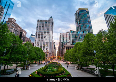 Chicago Illinois Stockfoto