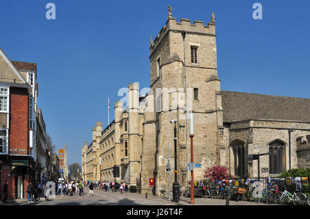 St Botolph Pfarrkirche, Trumpington Street, Cambridge, England, UK Stockfoto