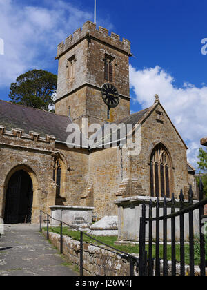 St John the Baptist Church, Symondsbury, Bridport, Dorset Stockfoto