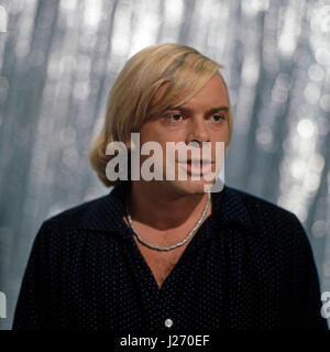 Deutscher Sänger, Wis und Synchronsprecher Volker Lechtenbrink, Deutschland 1970er Jahre. Deutsche Sänger, Schauspieler und Vertonung Schauspieler Volker Lechtenbrink, Deutschland 1970. Stockfoto