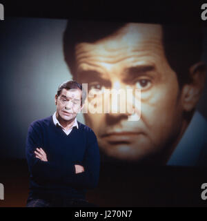 Deutscher Wis Walter Giller, Deutschland 1970er Jahre. Deutsche Schauspieler Walter Giller, Deutschland 1970. Stockfoto