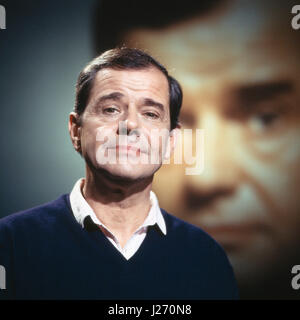 Deutscher Wis Walter Giller, Deutschland 1970er Jahre. Deutsche Schauspieler Walter Giller, Deutschland 1970. Stockfoto