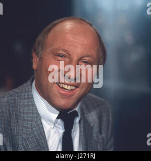 Deutscher Fußballer Uwe Seeler, Deutschland 1980er Jahre. Deutsche Fußball-Spieler Uwe Seeler, Deutschland der 80er Jahre. Stockfoto