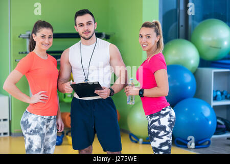 Fitness, Sport, Training und Diät-Konzept Stockfoto