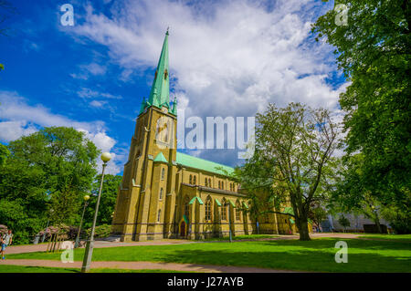 Haga-Kirche in der Innenstadt von Göteborg Stockfoto