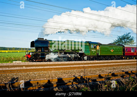 Flying Scotsman Beningbrough vier Züge Veranstaltung Stockfoto