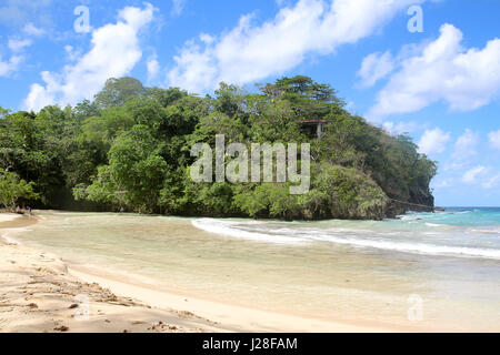 Jamaika, Port Antonio, Frenchmans Cove in Jamaika Stockfoto